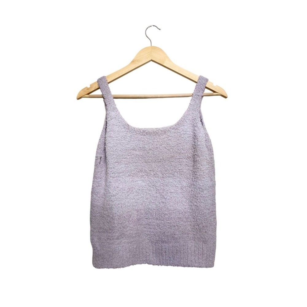 Free People Movement Lavender‎ Fuzzy Knit Tank Top MKN16254 Womens Medium